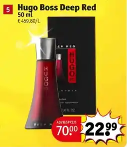 Kruidvat Hugo Boss Deep Red aanbieding