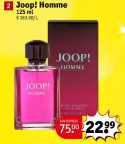 Kruidvat Joop! Homme aanbieding