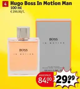Kruidvat Hugo Boss In Motion Man aanbieding