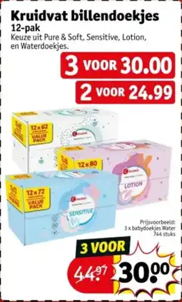 Kruidvat Kruidvat billendoekjes aanbieding