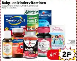 Kruidvat Baby en kindervitaminen aanbieding