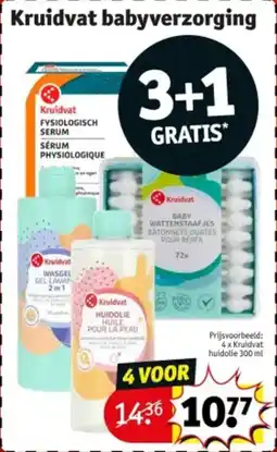 Kruidvat Kruidvat babyverzorging aanbieding