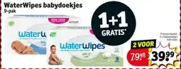 Kruidvat WaterWipes babydoekjes aanbieding