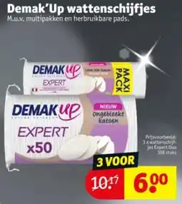 Kruidvat Demak'Up wattenschijfjes aanbieding