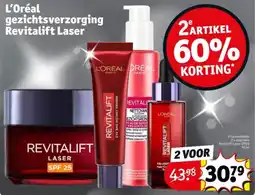 Kruidvat L'Oréal gezichtsverzorging Revitalift Laser aanbieding