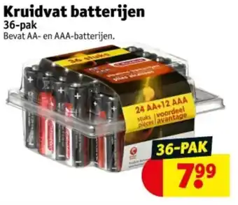 Kruidvat batterijen