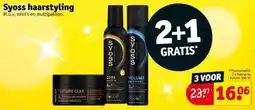 Kruidvat Syoss haarstyling aanbieding