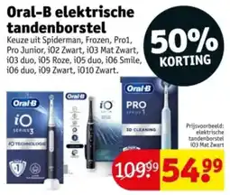 Kruidvat Oral-B elektrische tandenborstel aanbieding