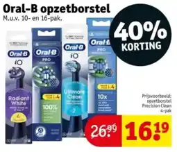Kruidvat Oral-B opzetborstel aanbieding