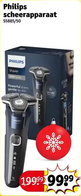 Kruidvat Philips scheerapparaat S5885/50 aanbieding