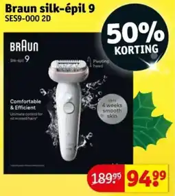 Kruidvat Braun silk-épil 9 SES9-000 2D aanbieding