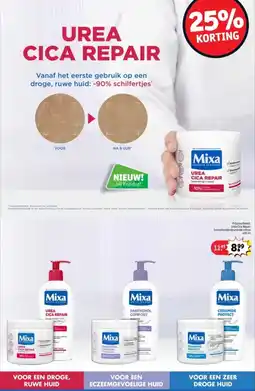 Kruidvat Urea Cica Repair herstelondersteunende crème aanbieding