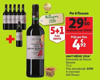 Auchan Haut Médoc 2016 aanbieding