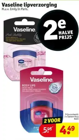 Kruidvat Vaseline Lipverzorging aanbieding