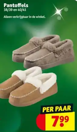 Kruidvat Pantoffels aanbieding