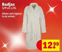 Kruidvat Badjas aanbieding