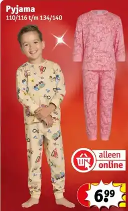 Kruidvat Pyjama aanbieding