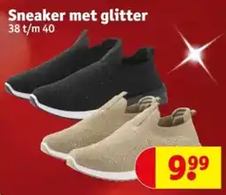 Kruidvat Sneaker met Glitter aanbieding
