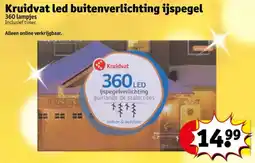 Kruidvat Kruidvat led buitenverlichting ijspegel aanbieding