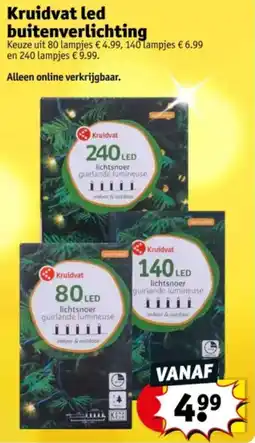 Kruidvat Kruidvat Led Buitenverlichting aanbieding