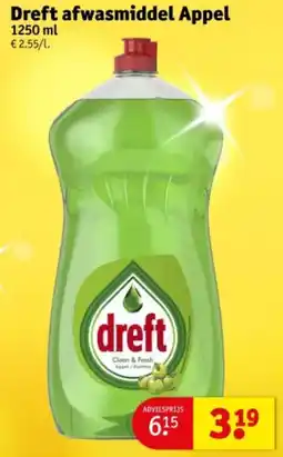 Kruidvat Dreft Afwasmiddel Appel aanbieding