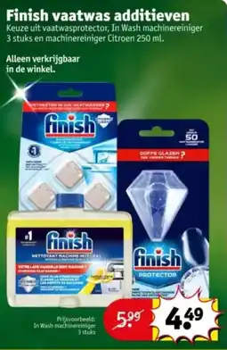 Kruidvat Finish vaatwas additieven aanbieding