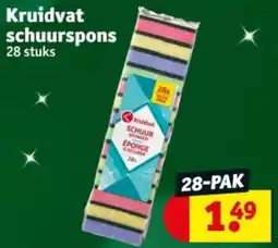 Kruidvat Kruidvat Schuurspons aanbieding