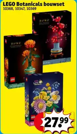 Kruidvat Lego Botanicals Bouwset aanbieding