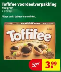Kruidvat Toffifee Voordeelverpakking aanbieding