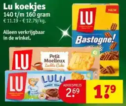 Kruidvat Lu koekjes aanbieding