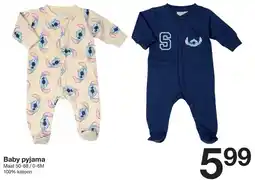Zeeman Baby Pyjama aanbieding