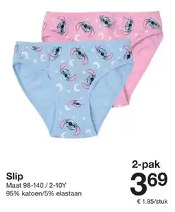 Zeeman Slip aanbieding