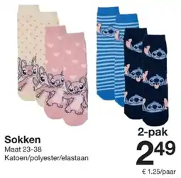 Zeeman Sokken aanbieding