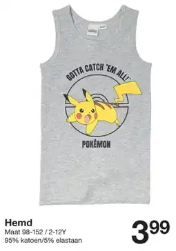 Zeeman Hemd aanbieding