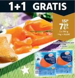 Cora Gerookte Atlantische Zalm aanbieding