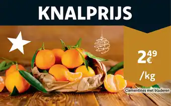 Clementines met Bladeren