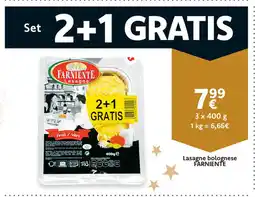 Cora Lasagne bolognese farniente aanbieding
