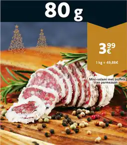 Cora Mini-salami met truffels en parmezaan aanbieding