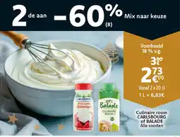 Cora Culinaire Room Carlsbourg of Balade aanbieding