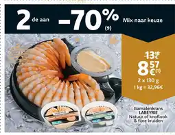 Cora Garnalenkrans Labeyrie aanbieding