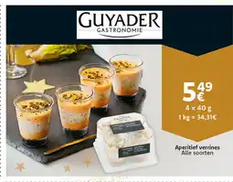 Cora Aperitief verrines aanbieding