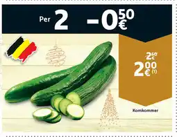 Cora Komkommer aanbieding