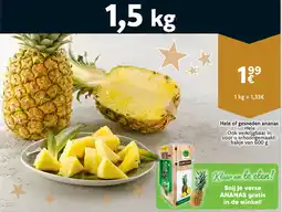 Cora Hele of gesneden ananas Hele aanbieding