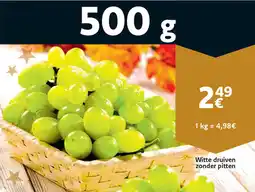 Cora Witte druiven zonder pitten aanbieding