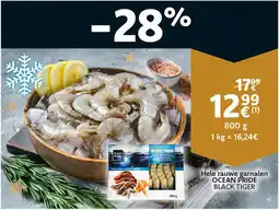 Cora Hele Rauwe Garnalen Ocean Pride Black Tiger aanbieding
