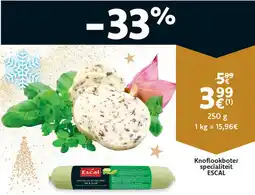 Cora Knoflookboter specialiteit Escal aanbieding