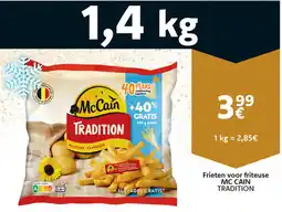 Cora Frieten voor friteuse Mc Cain Tradition aanbieding