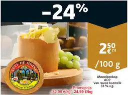 Cora Monnikenkop AOP Van rauwe koemelk 33 % v.g. aanbieding