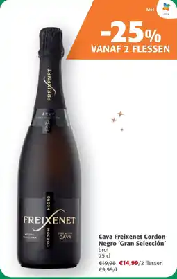Comarkt Cava Freixenet Cordon Negro Gran Selección brut aanbieding