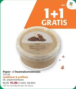 Comarkt Peper- of bearnaiseroomsaus 210 ml aanbieding